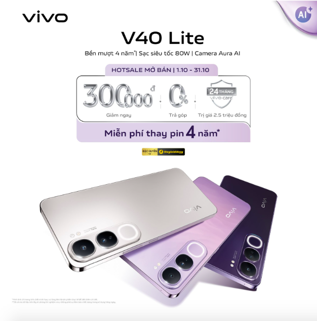 vivo v40 lite tai dinh nghia do ben muot cua smartphone trong phan khuc tam trung