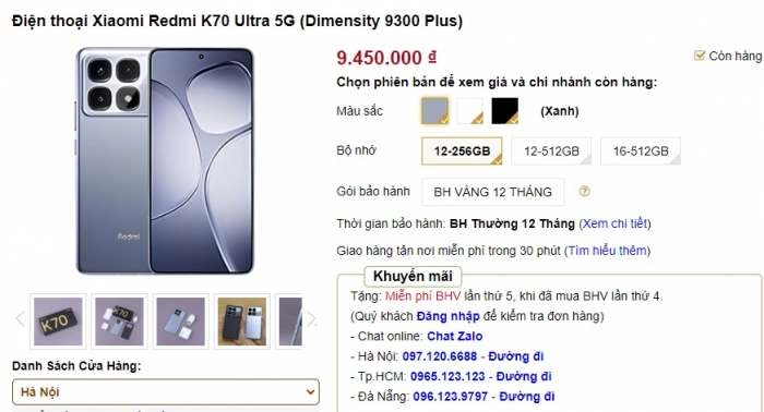 gia redmi k70 ultra mem nhu bun chip khoe ngang galaxy s24 ultra hon 9 trieu an dut galaxy a55 5g 1