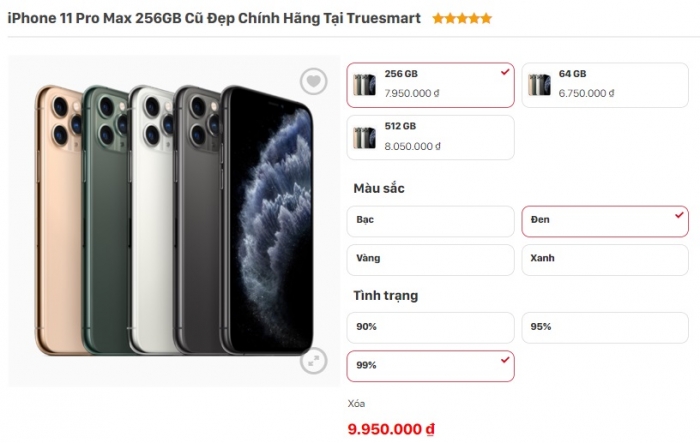 iphone 11 pro max gia ha day vuc chua day 8 trieu thap hon galaxy a55 5g camera an dut iphone 16 1